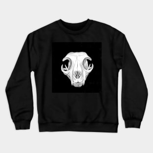 Cat Skull Crewneck Sweatshirt